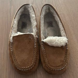 Ugg Ansley Chestnut Ansley Moccasin Slippers Sz 8